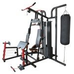 BodyTrain 3 Station Multi Gym with Punch Bag