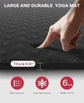 Extra Large Eco-Friendly Non-Slip Yoga Mat