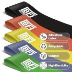 Resistance Bands Set of 5 for All Fitness Levels