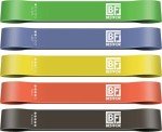 Resistance Bands Set of 5 for All Fitness Levels