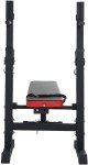 Zanbeel Folding Adjustable Weight Bench with Dip Station