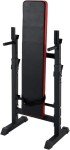 Zanbeel Folding Adjustable Weight Bench with Dip Station