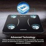 Smart Bluetooth Body Fat Scale with App