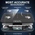 Smart Bluetooth Body Fat Scale with App