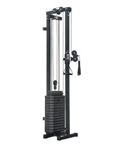 Adjustable Dual Pulley Cable Machine for Home Gym