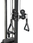 Adjustable Dual Pulley Cable Machine for Home Gym