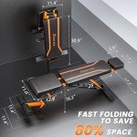 Adjustable 700LBS Weight Bench for Home Gym