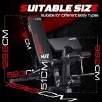 Heavy-Duty Adjustable Weight Bench for Home Fitness