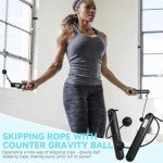 Cordless Jump Rope with Counter for Home Workouts