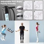Cordless Jump Rope with Counter for Home Workouts