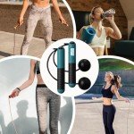 Cordless Jump Rope with Counter for Home Workouts