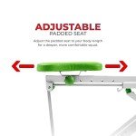 Sunny Health & Fitness Row-N-Ride Squat Trainer
