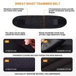 Junlan Women's Sweat Waist Trainer Body Shaper