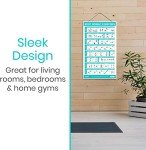 Vive Body Weight Workout Poster for Home Gym