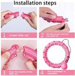 Smart Weighted Hula Hoop with Auto-Spinning Feature