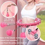 Smart Weighted Hula Hoop with Auto-Spinning Feature