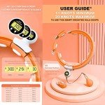 Weighted Hula Hoop with Massage and Counter