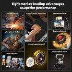 CHAOKE Indoor Cycling Exercise Bike with Tablet Holder