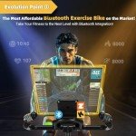 CHAOKE Indoor Cycling Exercise Bike with Tablet Holder