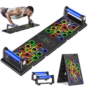 Multi-Function Foldable Push-Up Board for Home Workouts
