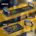 Multi-Function Foldable Push-Up Board for Home Workouts