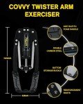 COVVY Adjustable Arm Twister Exerciser - 22-440lbs