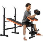 6-in-1 Adjustable Weight Bench for Home Gym