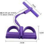 Norhogo 4-Tube Elastic Sit-Up Resistance Trainer