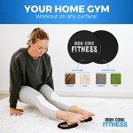 Dual Sided Gliding Discs for Core Workouts