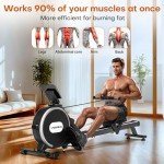 DMASUN Magnetic Rowing Machine for Home Gym