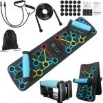 XUZA Push Up Board Set with Jump Rope