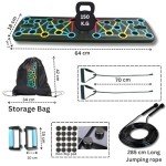 XUZA Push Up Board Set with Jump Rope