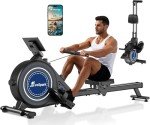 EvoSpark Foldable Magnetic Home Rowing Machine