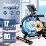 EvoSpark Foldable Magnetic Home Rowing Machine
