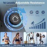 EvoSpark Foldable Magnetic Home Rowing Machine