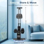 EvoSpark Foldable Magnetic Home Rowing Machine