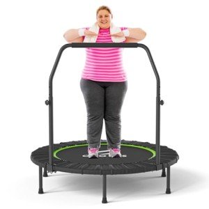 CLORIS 40" Foldable Fitness Trampoline with Handle
