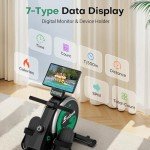 EvoSpark Foldable Magnetic Rowing Machine for Home