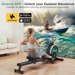 EvoSpark Foldable Magnetic Rowing Machine for Home