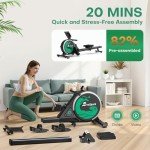 EvoSpark Foldable Magnetic Rowing Machine for Home
