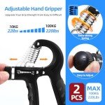 Adjustable Grip Strength Trainer Set - 2PCS