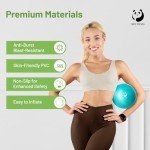 Slim Panda 9-Inch Pilates and Therapy Exercise Ball