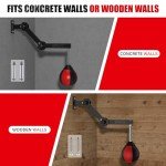 IMAYCC Adjustable Speed Bag Wall Mount for Home Gym