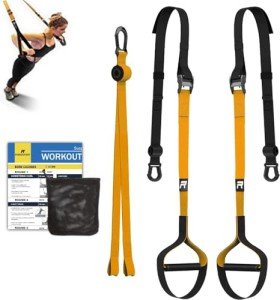Sling Trainer Set with Door Anchor for Home Fitness