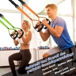 Sling Trainer Set with Door Anchor for Home Fitness