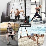 Sling Trainer Set with Door Anchor for Home Fitness