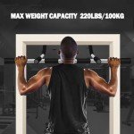 Multi-Grip Pull-Up Bar for Home Doorway Fitness