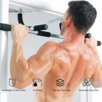 Multi-Grip Pull-Up Bar for Home Doorway Fitness