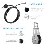 FASPUP Cable Pulley System for Home Workouts