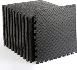 Interlocking Foam Exercise Mats for Home Workouts